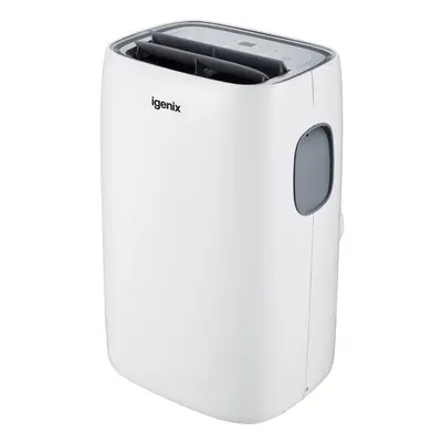 Igenix IG9919 Portable Air Conditioner with Dehumidifier, BTU, White