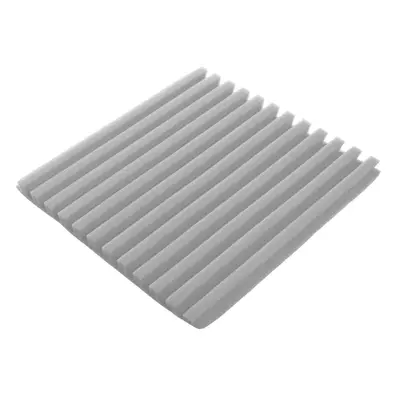 (Gray) 12Pack Sound-Absorbing Cotton Soundproof Foam Panels Noise Dampening Sponge