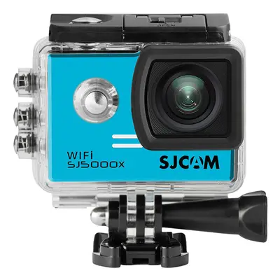 (Blue) WIFI ELITE ONY IMX078 GYRO 4K24 2K 2.0 Inch LCD Actioncamera Novatek