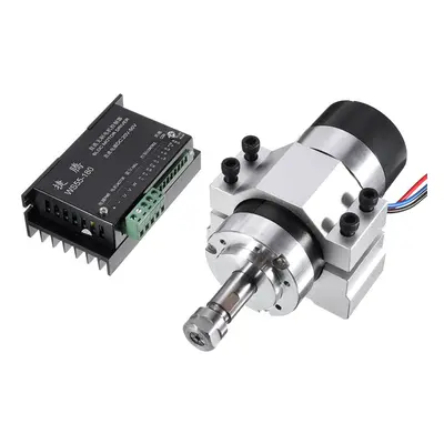 400W 12000rpm ER11 Chuck CNC Brushless Spindle Motor with Driver Speed Controller and Clamp