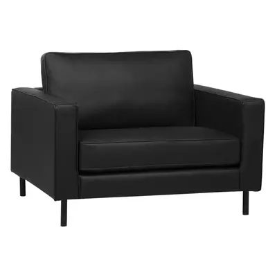 Armchair SAVALEN Leather Black