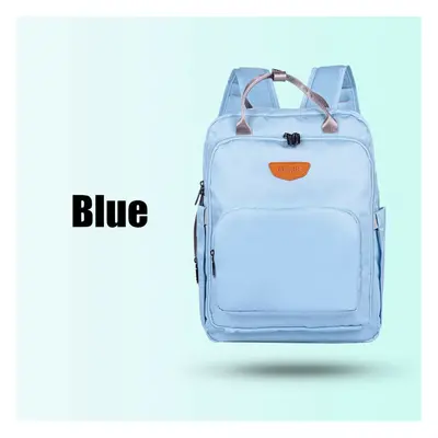 (Blue) 13L Mummy Backpack Waterproof Baby Nappy Diaper Bag Shoulder Handbag Outdoor Travel