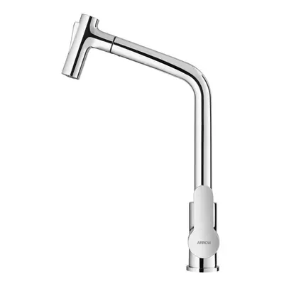 Pull Out Kitchen Faucet Chrome Single Handle Hole Tap Swivel Degree Hot And Cold Water Mixer Cra