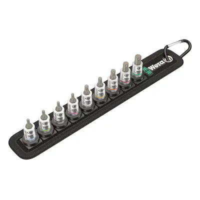 Wera Belt A Imperial Zyklop In-Hex HF Bit-Socket Set 1/4" 9pc