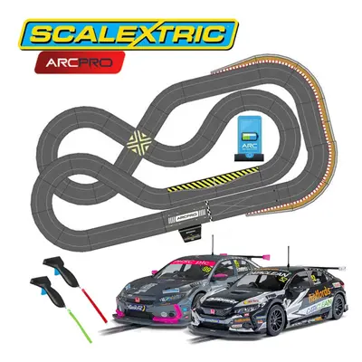 Scalextric Digital Bundle SL5 ARC PRO BTCC TOURING Cars Jadlam Layout