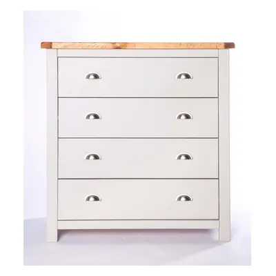 Chest of Drawers Drawer Light Grey Bedroom Furniture Storage Wooden