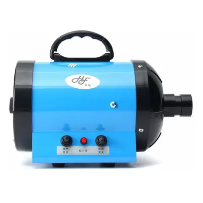 (Blue 2) 2800W Dog Pet Grooming Dryer Hair Dryer Removable Pet Hairdryer With Nozzle