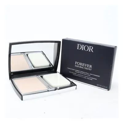 (1.5N Neutral) Dior Forever Natural Velvet Compact Foundation 0.35oz/10g New With Box