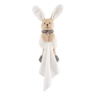 cuddly blanket Rabbit junior 15,5 x cm polyester beige