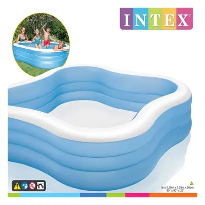 Intex Swim Centre Pool Inflatable Pool Above Ground Pool Beach Wave 57495NP