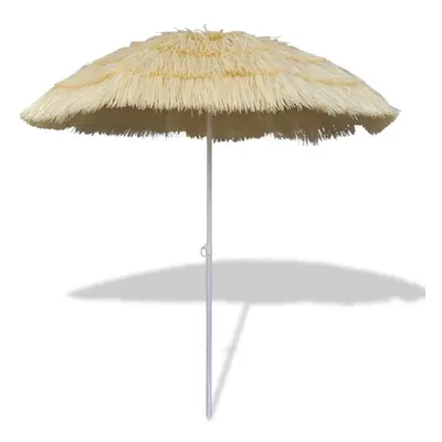 vidaXL Tilt Beach Parasol Hawaii Style Outdoor Umbrella Sun Shelter Canopy