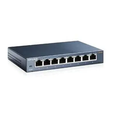 TP-LINK TL-SG108E L2 Gigabit Ethernet (10/100/1000) Black network switch