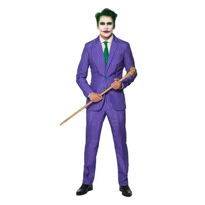 (XL (EU 58)) Mr. Joker Costume Adult Suitmeister