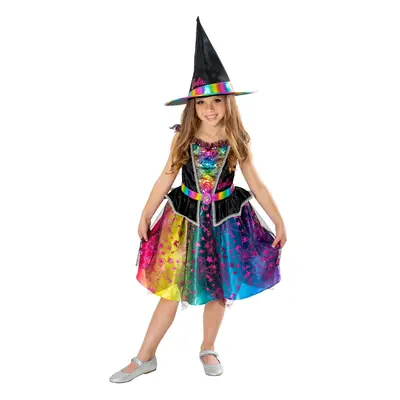 (5-6 Years, Multicoloured) Barbie Girls Witch Costume Dress