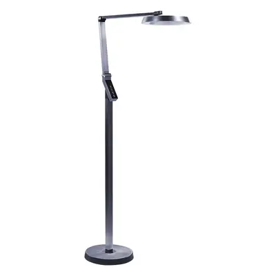 LED Floor Lamp CARINA With Dimmer Metal Dark Grey