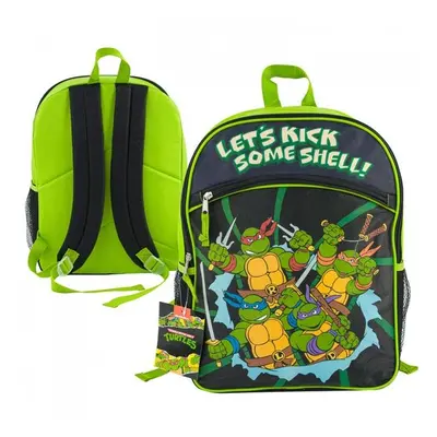 Teenage Mutant Ninja Turtles 16 in. Teenage Mutant Ninja Turtles Pocket Backpack, Green