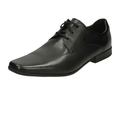 (UK 8.5, Black) Mens Clarks Formal Shoes Glement Over - G Fit