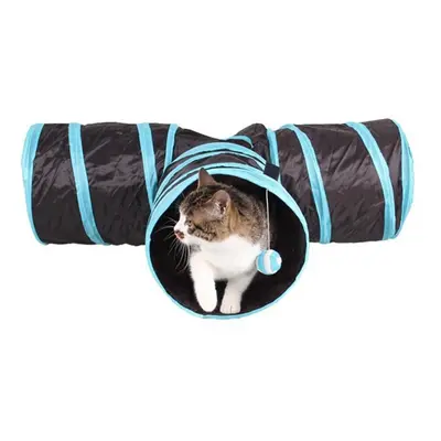 Indoor Cat Tunnel Way Pet Play Tunnel Collapsible Tunnel