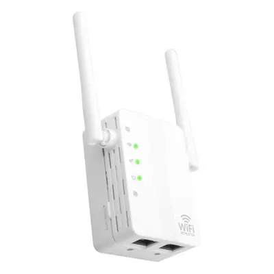 (White, US Plug) 300M WiFi Repeater 2.4GHz Wireless Range Extender Wifi Amplifier