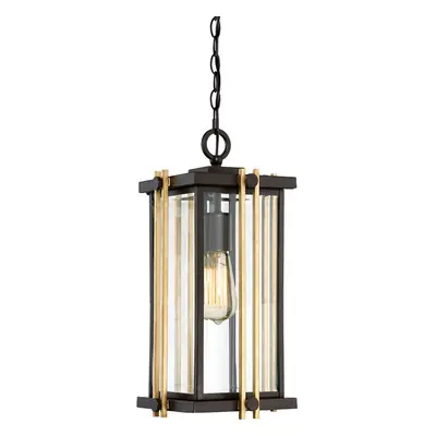 Outdoor IP44 Bulb Chain Lantern Western Bronze LED E27 100W