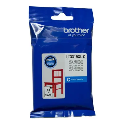 GENUINE Original Brother LC3319XL C Cyan Ink Cartridge Toner LC-3319XLC