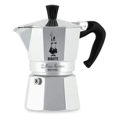 Bialetti Moka Express Aluminium Stovetop Coffee Maker (3 Cup)