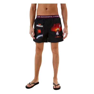 (Black, L) Diesel BMBX-NICO-EL Mens Swimming Shorts