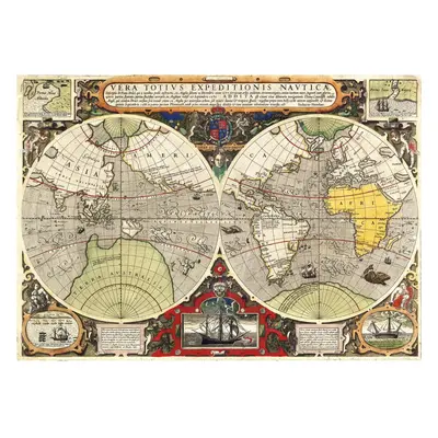 Clementoni Antique Map High Quality Jigsaw Puzzle (6000 Pieces)