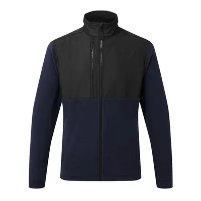 (S, Dark Navy) Portwest Mens WX2 Fleece Jacket