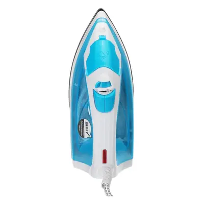 (Blue) 1600W 220V Handheld Portable Steam Iron Electric Garment Cleaner 5-speed Temperature Adju