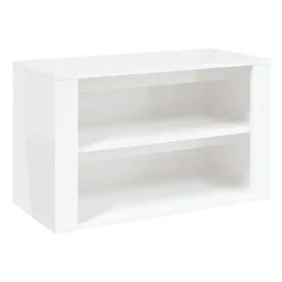 (High gloss white) vidaXL Shoe Rack Engineered Wood Hallway Shoe Storage Cupboard Multi Colours