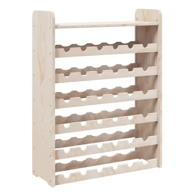 (36 piece) vidaXL Wine Rack with Top Board Wine Shelf Wine Bottle Holder Solid Wood Pine