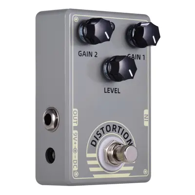 Distortion Guitar Effect Pedal with True Bypass for Electric