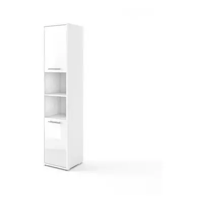 (White Gloss) CP-08 Tall Storage Cabinet for Vertical Wall Bed Concept Pro