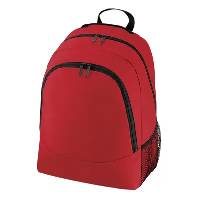 (One Size, Classic Red) Bagbase Universal Multipurpose Backpack / Rucksack / Bag (18 Litres) (Pa