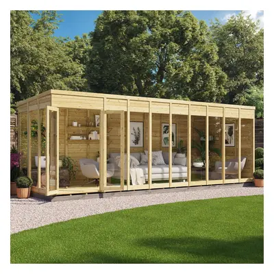 (20x6 - 11mm Thickness) Switch Pent Tongue and Groove Summerhouse