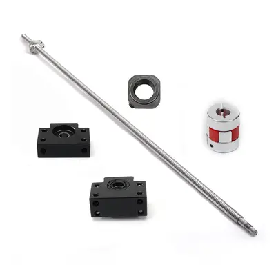 1500mm Ball Screw with BK12 BF12 Ball Screw End Supports and Coupler Set