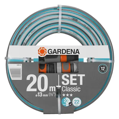 Gardena Classic Durable Hose, 20m, 13mm (1/2inch), UV Resistant, Bar Pressure