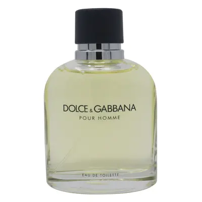 Dolce & Gabbana Pour Homme Eau De Toilette 4.2oz/125ml Tester New In Box