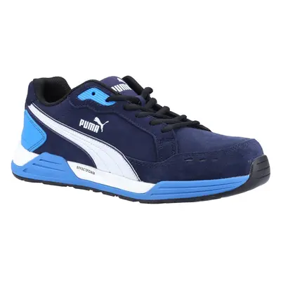 (12 UK, Blue) Puma Safety Mens Airtwist Low S3 Leather Safety Trainers