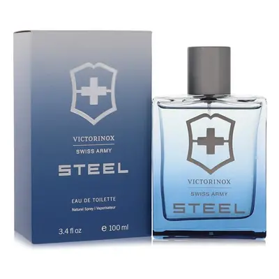 Swiss Army Steel by Swiss Army Eau De Toilette Spray 3.4 oz