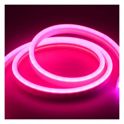 (Rose Red, 5M) DIY Christmas Holiday Decoration Flexible LED Strip 6mm Narrow Neon light