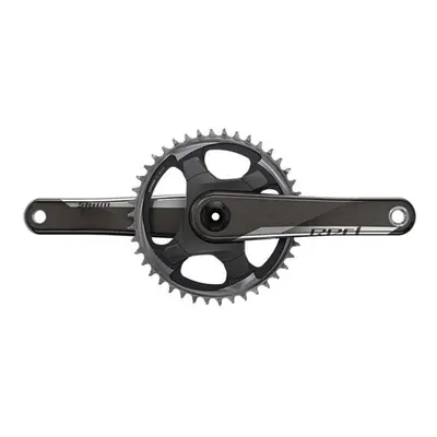 (12 Spd MM 40T) SRAM Crankset Red 1X D1 AXS Dub Gloss Direct Mount BB Not Included