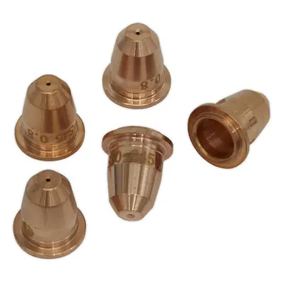 5 PACK Short Low Power Nozzle - Suitable for ys06190 40A Plasma Cutter Inverter