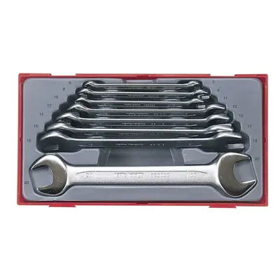 Teng TT6208 Piece Metric Open End Spanner Set TENTT6208