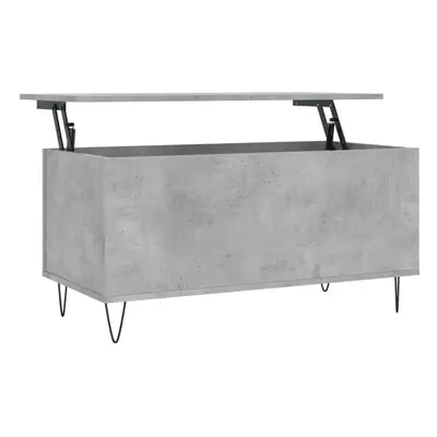 (concrete grey) vidaXL Coffee Table Side Table End Accent Telephone Sofa Table Engineered Wood