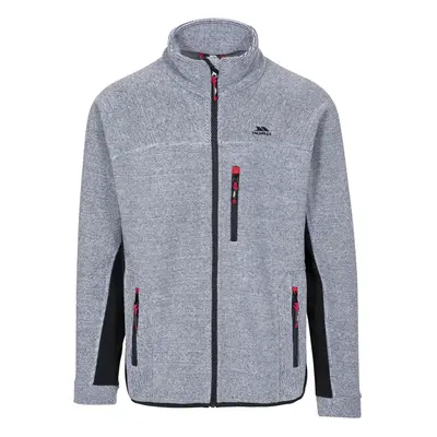 (XXL, Platinum Stripe) Trespass Mens Fleece Jacket Full Zip Jynx