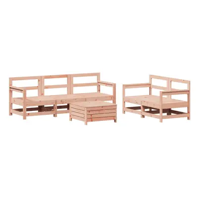 vidaXL Garden Sofa Set Piece Outdoor Sofa Corner Sofa Solid Wood Douglas Fir