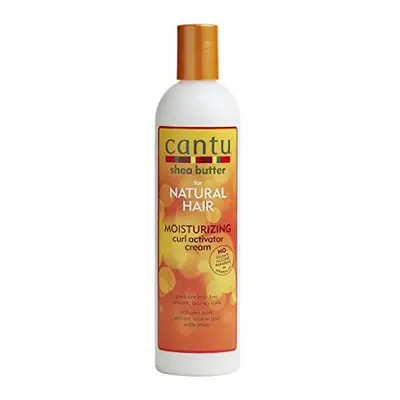 Cantu Shea Butter for Natural Hair Moisturizing Curl Activator Cream, Ounce, (Pack of 4)