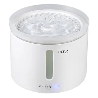 2L Pet Cat Fountain Drinking Window LED Autoxic Dog Cat Water Drinking Bowl USB Pet Drinking Dis